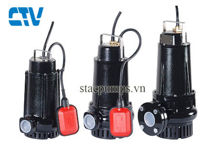 Bơm chìm nước thải STAC Italy chính hãng, giá rẻ trên Toàn quốc