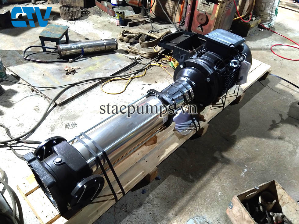 Bơm Ly Tâm Trục Đứng STAC Italy Hiệu Suất Cao, Nhập Khẩu Chính Hãng