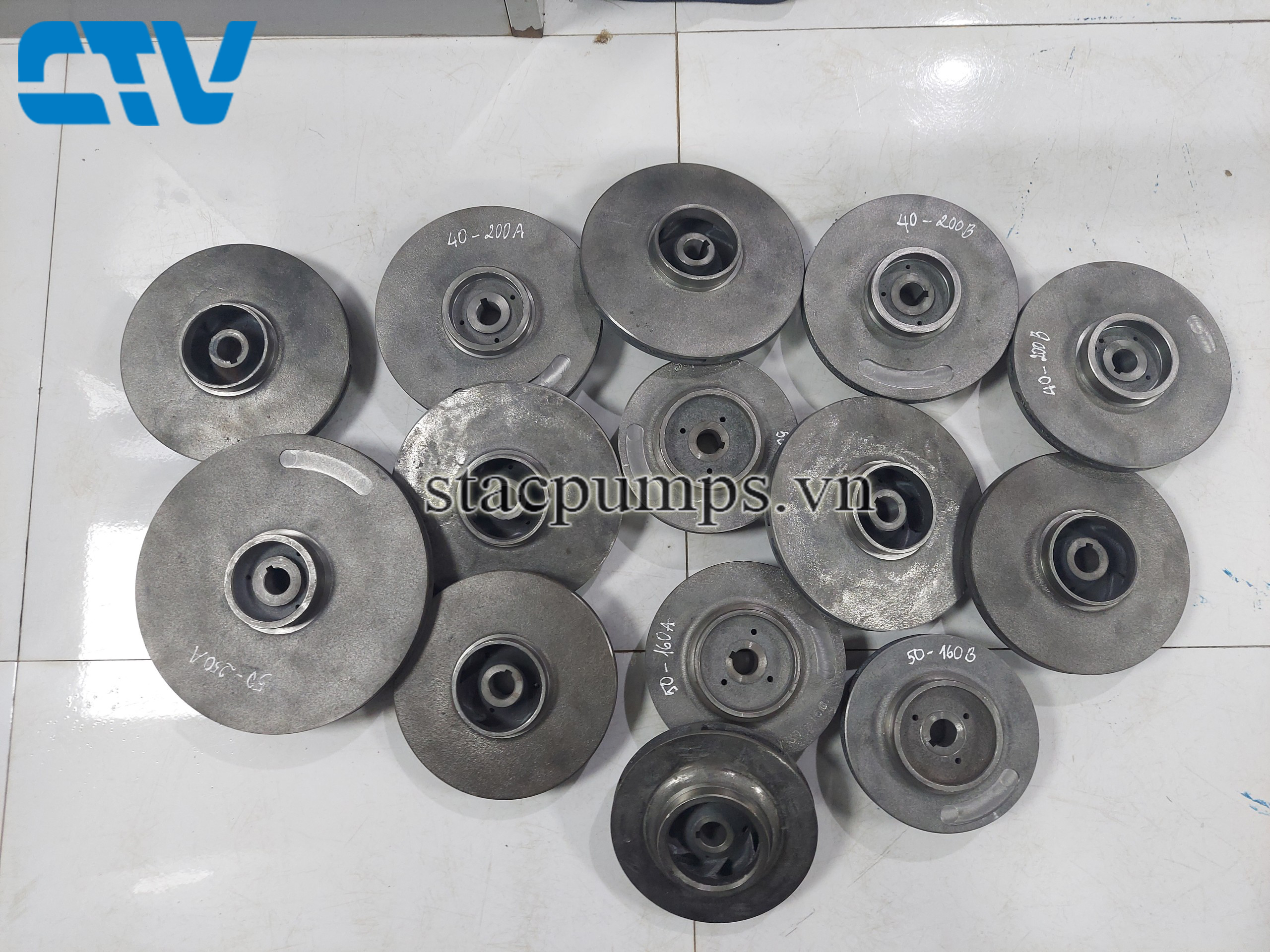 Cung Cấp Cánh Máy Bơm Ebara, Pentax, Stac, Matra – Linh Kiện Chính Hãng Cho Máy Bơm Công Nghiệp