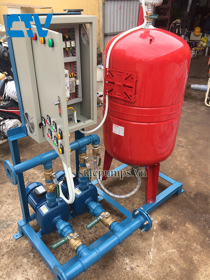 Tư vấn, lắp đặt hệ thống máy bơm tăng áp Stac Italy
