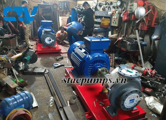 Cường Thịnh Vương cho thuê máy bơm trục rời Ebara