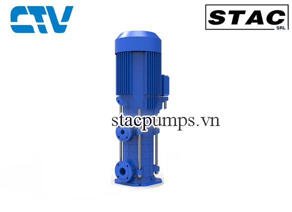 Máy bơm nước trục đứng đa tầng cánh gang Stac EARS-D