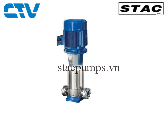 Máy bơm nước trục đứng đa tầng cánh Inox Stac VS