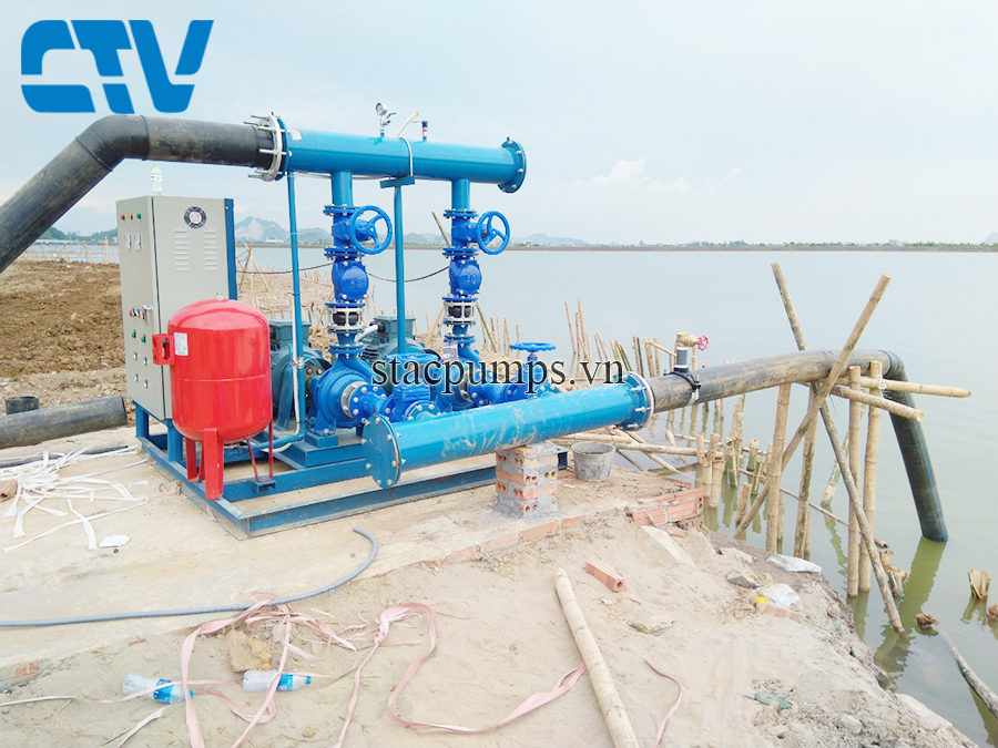 Thiết kế, lắp đặt hệ thống máy bơm nước 30Kw theo yêu cầu