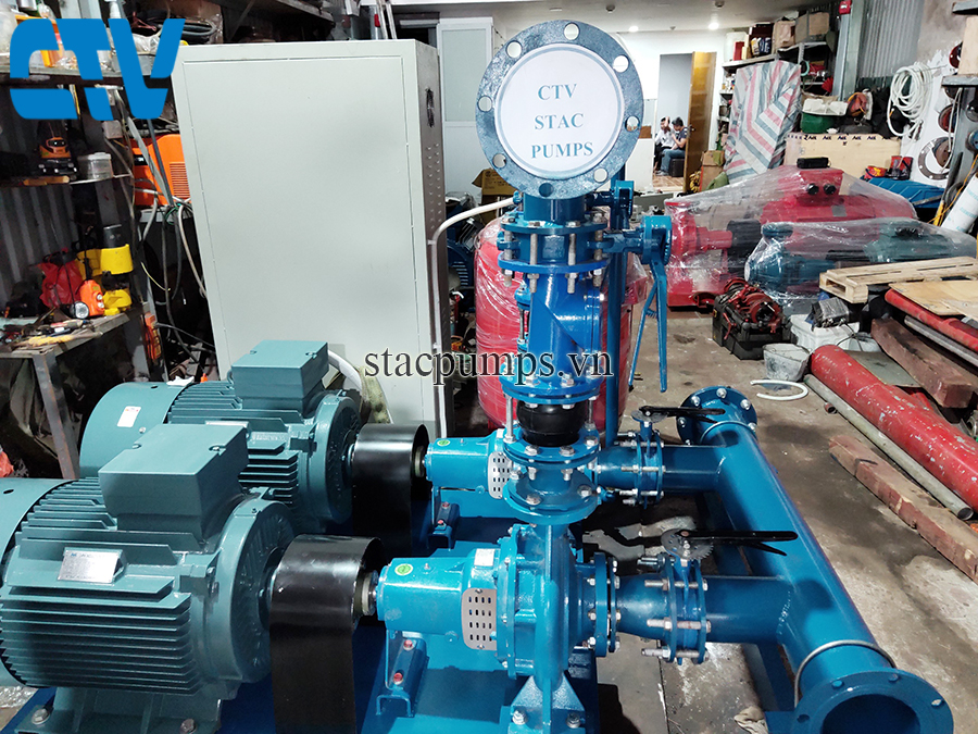 Thiết kế, lắp đặt cụm máy bơm công nghiệp 55Kw cấp nước cho hệ thống cấp nước tưới