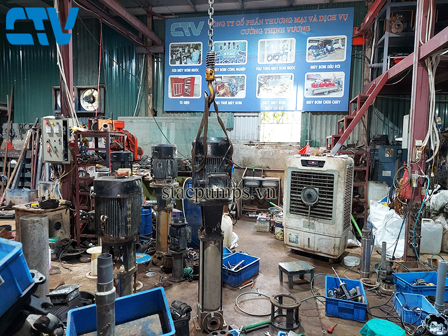 Quy trình bảo dưỡng máy bơm trục đứng uy tín, chuyên nghiệp