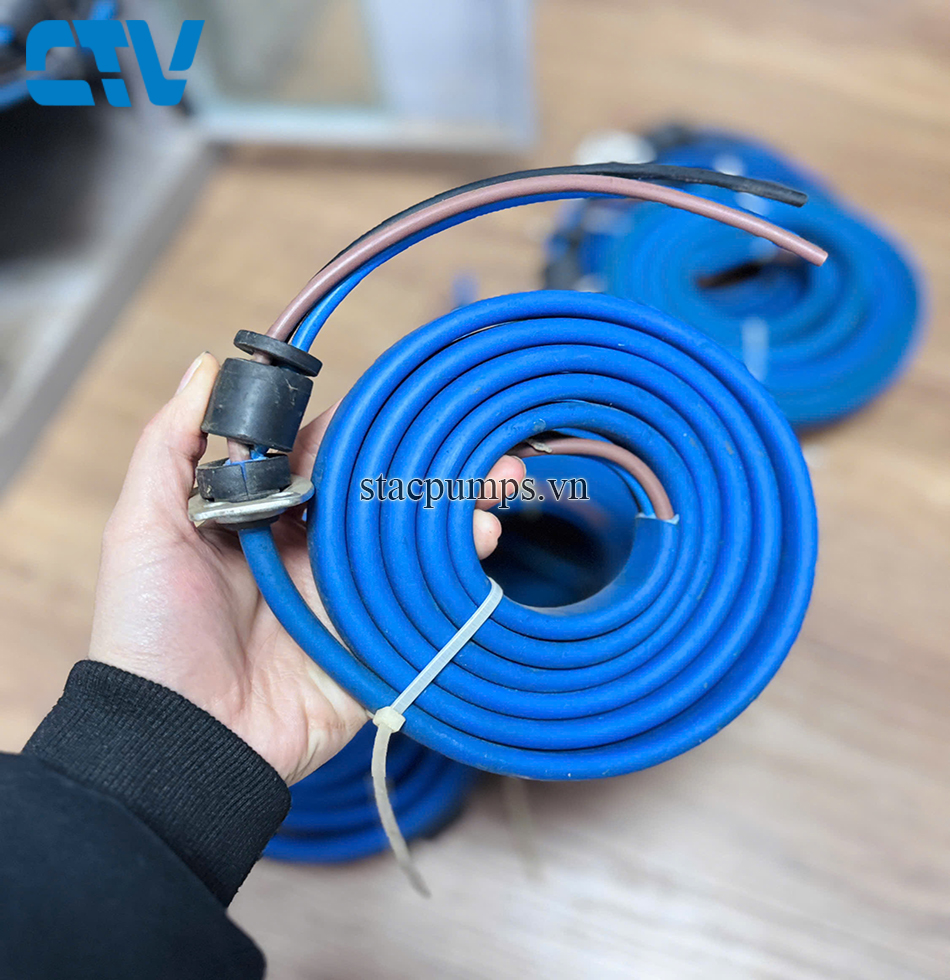 Dây nguồn máy bơm hỏa tiễn 6inch
