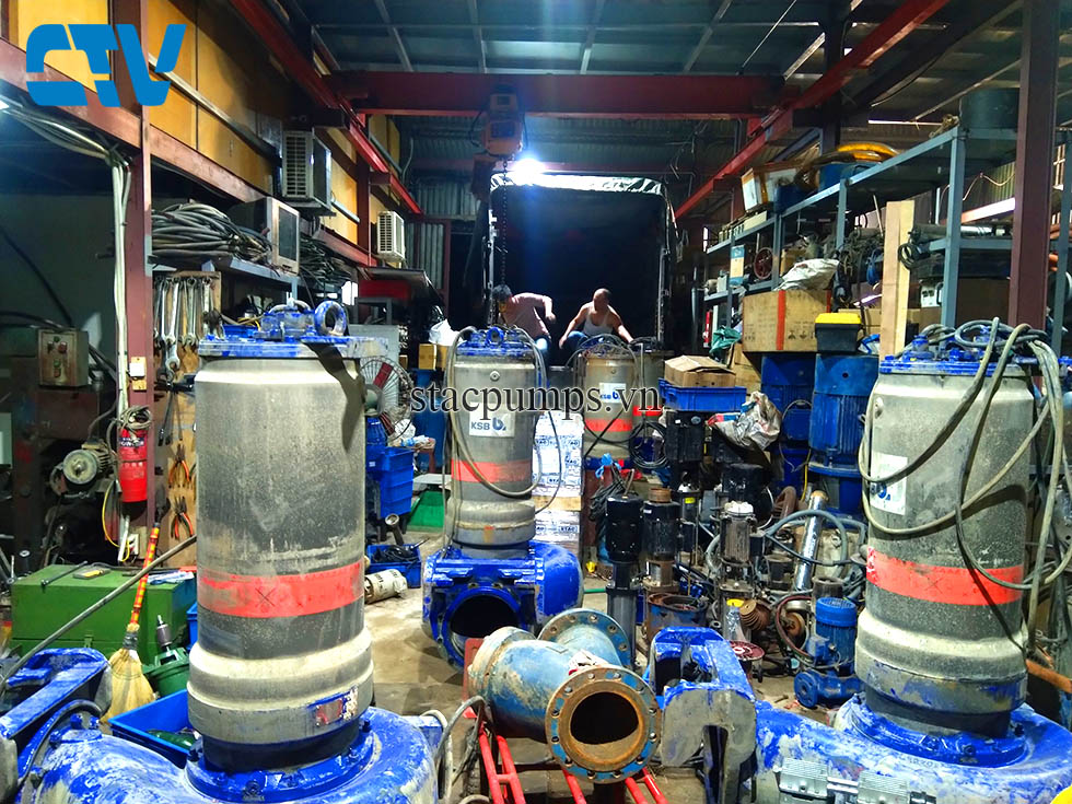 Sửa chữa máy bơm chìm uy tín miền Bắc